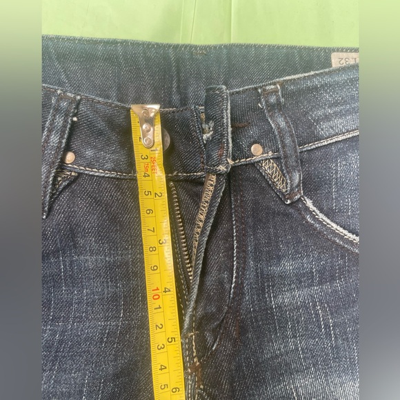 Diesel Woman’s Dark Blue Vintage CLUSH Jeans size 24 New With Tags - Picture 10 of 16